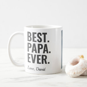 Am besten. Papa. Immer. Vatertag-Foto  Kaffeetasse