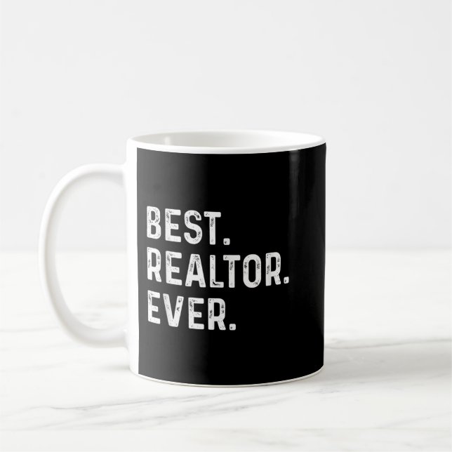 Am besten. Realtor. Immer. Kaffeetasse (Links)