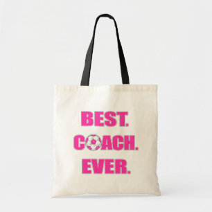 Am besten. Trainer. Überhaupt. Rosa Tragetasche