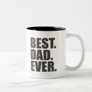 Am besten. Vater. Immer. Zweifarbige Tasse