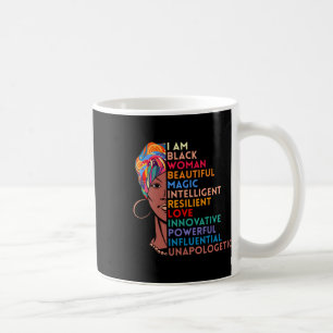 Am Black Woman Afrikanische Amerikanerin Geschenk  Kaffeetasse