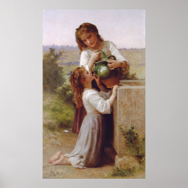 Am Brunnen Poster (Vorne)