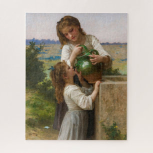 Am Brunnen von William Adolphe Bouguereau Puzzle