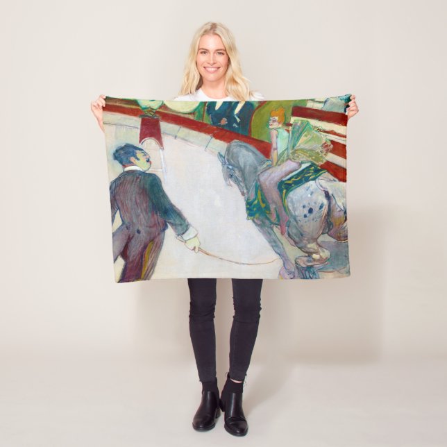 Am Circus, Lautrec Fleecedecke (Beispiel)