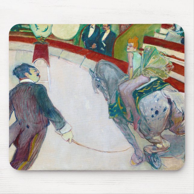 Am Circus, Lautrec Mousepad (Vorne)