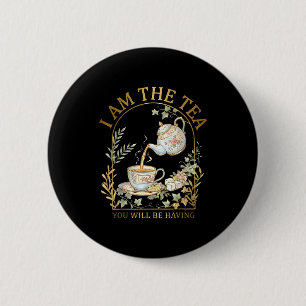 Am der Tee wird sarkastischen britischen Humor hab Button