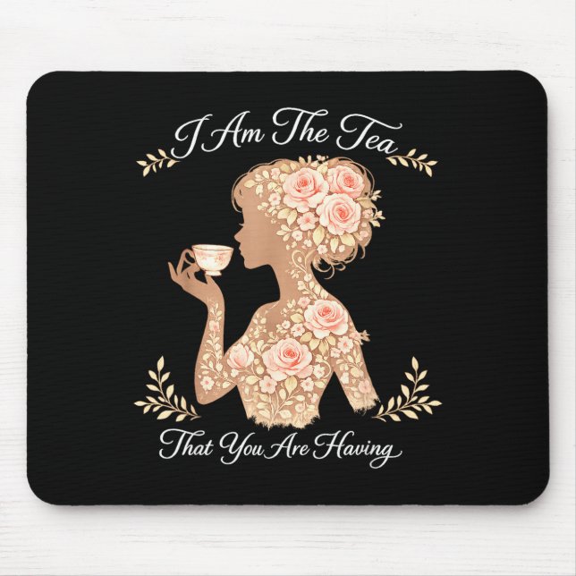 Am der Tee wird sarkastischen britischen Humor hab Mousepad (Vorne)