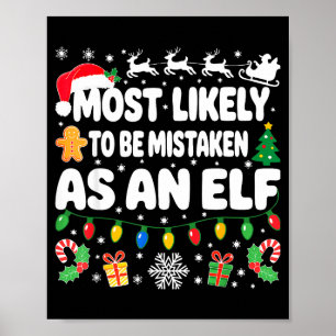 Am ehesten als Elf-Shirt-Familie verkannt Poster
