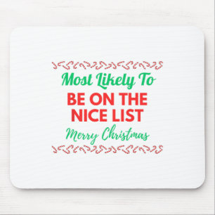 Am ehesten auf der schönen Liste Weihnachtsmatte s Mousepad