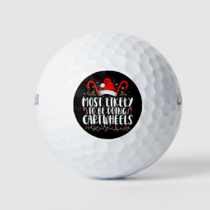 Am ehesten dazu neigend, Radschlag zu machen, pass Golfball