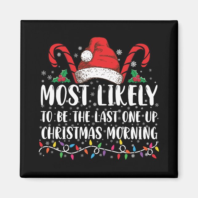 Am ehesten der letzte Weihnachtsmann sein Magnet (Vorne)
