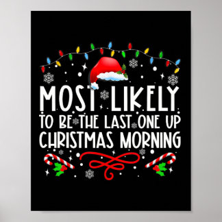 Am ehesten der letzte Weihnachtsmann sein Poster