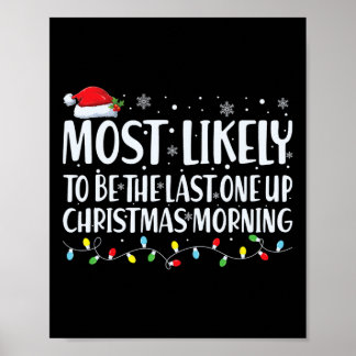 Am ehesten der letzte Weihnachtsmann sein Poster