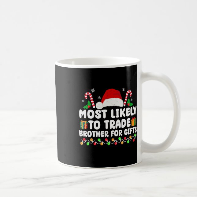 Am ehesten geeignet, Brüder für Geschenke zu hande Kaffeetasse (Rechts)