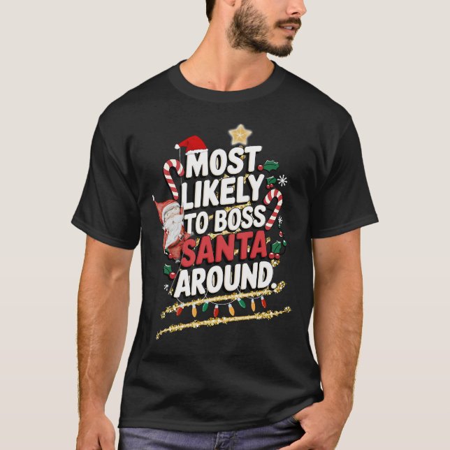 Am ehesten geeignet für den Boss Santa Around Fros T-Shirt (Vorderseite)