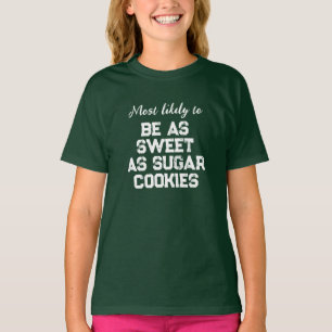 Am ehesten geeignet, Weihnachts-T - Shirt der Fami