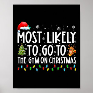 Am ehesten geht es zu Weihnachten P Poster