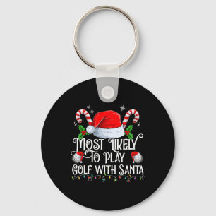 Am ehesten Golf spielen mit Weihnachten Matches Schlüsselanhänger
