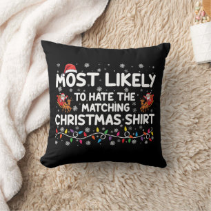 Am ehesten hasst man passende Weihnachten Kissen