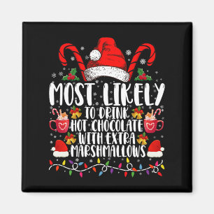 Am ehesten heiße Schokolade Marshmallows trinken Magnet