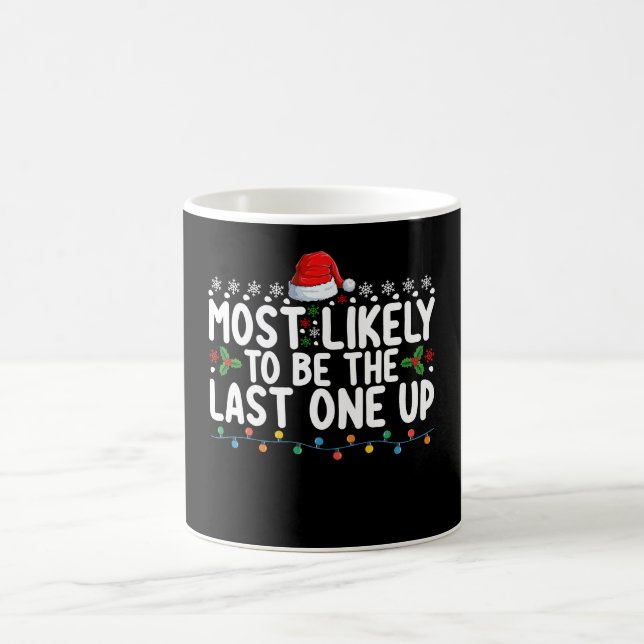 Am ehesten ist es das letzte Weihnachten Kaffeetasse (Mittel)