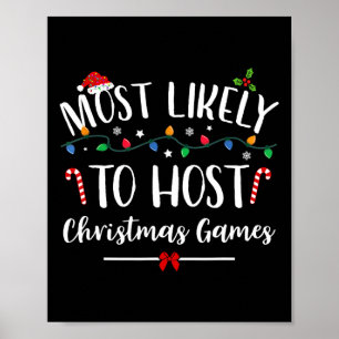 Am ehesten ist es, Weihnachtsspiele Spaß Familie C Poster