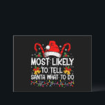 Am ehesten kann man dem Weihnachtsmann sagen, was  Einladung<br><div class="desc">Am wahrscheinlichsten zu sagen Weihnachten,  was zu tun passt Familie Weihnachten</div>
