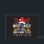 Am ehesten kann man dem Weihnachtsmann sagen, was  Einladung<br><div class="desc">Am wahrscheinlichsten zu sagen Weihnachten,  was zu tun passt Familie Weihnachten</div>