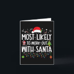 Am ehesten kann man mit der Weihnachtsfamilie Chri Karte<br><div class="desc">Am ehesten kann man mit Weihnachtslustigen der Weihnachtszeit auskommen</div>