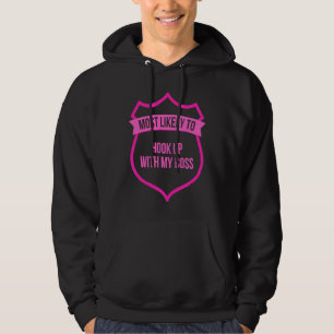Am ehesten mit meinem Boss Bachelorette fertig Hoodie