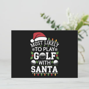 Am ehesten mit Weihnachten Golf spielen
