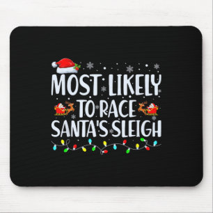 Am ehesten, um den Schlitten der Familie Santa zu Mousepad