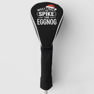 Am ehesten wird der Eierpunsch zum Weihnachtsfest  Golf Headcover