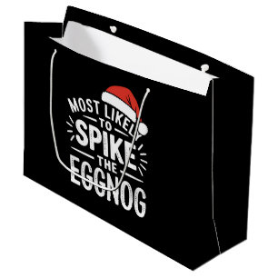 Am ehesten wird der Eierpunsch zum Weihnachtsfest  Große Geschenktüte