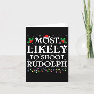 Am ehesten wird Familie Xmas den Rudolph Chris ers Karte
