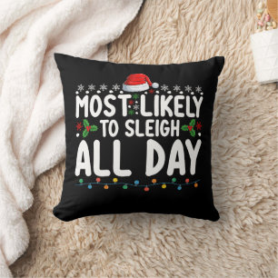 Am ehesten wird man den ganzen Tag lang Weihnachte Kissen