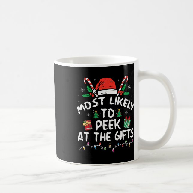 Am ehesten wird man die Geschenke von Santa Christ Kaffeetasse (Rechts)