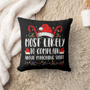 Am ehesten wird sich über das passende Hemd Xmas b Kissen