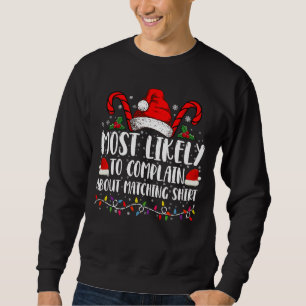 Am ehesten wird sich über das passende Hemd Xmas b Sweatshirt