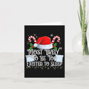 Am ehesten zu begeistert, um Weihnachten Matchi zu Karte