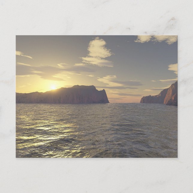 am Ende der Welt Postkarte (Vorderseite)