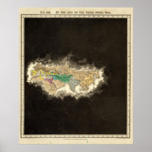 Am Ende des dritten Punic Krieges 146 BC Poster