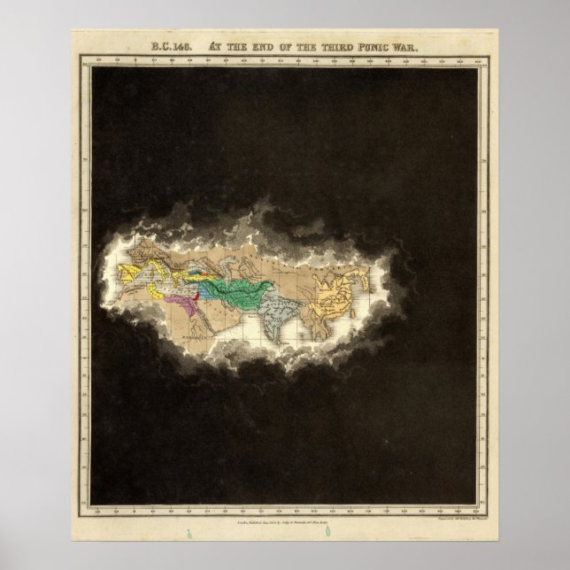Am Ende des dritten Punikkrieges 146 v. Chr. Poster (Vorne)