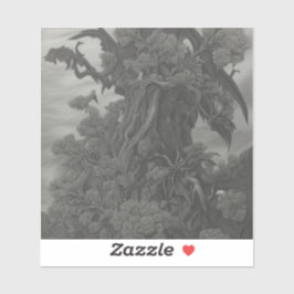 Am Ende des langen und wilden Gartens Aufkleber