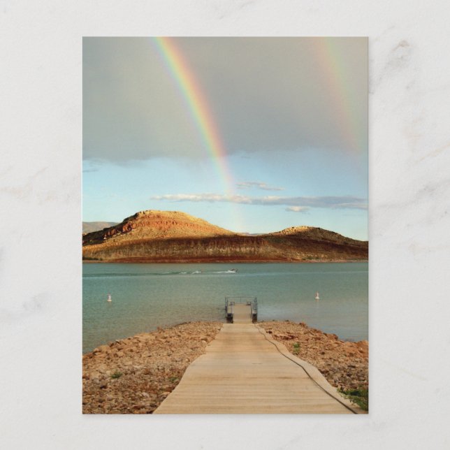 Am Ende des Regenbogens Postkarte (Vorderseite)