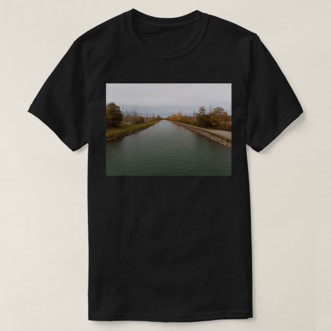 Am Erie-Kanal T-Shirt (Design vorne)