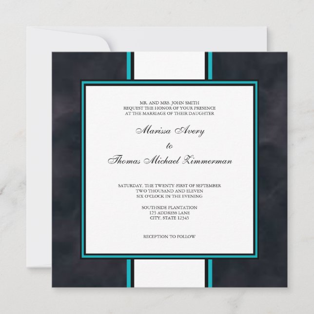 Am ersten Anblick Einladung (Vorderseite)