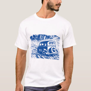 Am Fluss - Deep Blue T-Shirt