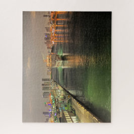 Am frühen Morgen im Hafen von Miami, Florida Puzzle