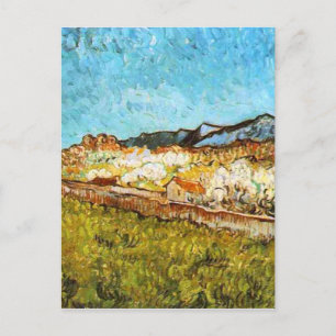 Am Fuße der Berge Van Gogh Fine Art Postkarte